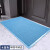 地毯入户门垫室外防滑商用地垫PVC丝圈防水脚垫环保金 水蓝色[防晒防寒不 60 x 90cm