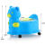 宝贝时代（Babyyuga）儿童宝宝豆丁小熊屉式坐便器 带轮可骑 小孩坐便登马桶 绿色 有轮+刷子