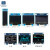 OLED显示屏0.96寸模块1.3寸液晶0.91寸串口IIC/SPI屏幕器件12864 1.3寸 O 096寸OLED黄蓝双色光IIC接口4