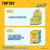 TOP TOY 蛋仔派对动物系列搪胶毛绒挂件盲盒游戏周边礼物 单盒