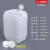 加厚堆码桶级塑料桶实验室废液桶化工方形包装桶10kg25升30L定制 5L-半透明色-加厚耐酸碱 【配透气盖】