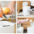 垃圾桶自动翻盖智能感应垃圾分类厨房办公室卫生间垃圾桶 14L圆形升级款按键爱马橙