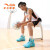 安踏儿童篮球鞋男大童2023旋钮科技异形2.0夏季版透气篮球鞋 冰岛蓝-5 34/21.5cm