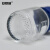 安赛瑞 蓝盖丝口试剂瓶（2个装）实验室螺口密封瓶试剂瓶螺纹带刻度丝口玻璃瓶大口瓶 白色透明 100ml 600636