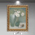 林格印象美式花瓶装饰画适合卫生间的壁画客厅画玄关酒店别墅过道花卉挂画 LP973 含框尺寸80X120厘米