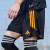 阿迪达斯 （adidas）五分裤子男裤夏新款足球训练运动休闲宽松舒适透气短裤 HZ0184黑色 S