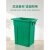 户外垃圾桶内胆玻璃钢方形内桶铝塑内筒室外果皮箱环卫塑料收纳桶 铝塑方桶30*31*47CM