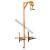 安装空调外机吊装神器吊架3/5匹手摇起重支架升降吊机工具 5匹加厚单独支架