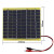 太阳能发电板电池板12v光伏发电小型户外单晶充电 100W太阳能板A款+30A控制器赠mc
