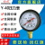 红旗牌仪表Y-40/Y-40Z/YZ-40径向轴向压力表水压表气压表油压表 0~1MPa 径向
