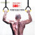 活力克斯单杠手腕吊带 吊单杠辅助健身家用脊椎牵引悬挂拉伸引体向上 0.5米吊环手胶