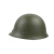 乐子君 GK80式真钢盔安全帽兵迷保安复古合金钢头盔防摔 军绿+粗网套(绿)钢制