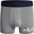 斐乐（FILA）男式 4" 裤式无拉链前袋，球衣和网眼布，4 件装 Charcoal XX-Large