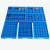 塑料收纳零件盒分格多格盒归类整理分类五金工具螺丝周转箱长方形加厚 400四格：440*330*100（加厚）