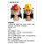 鸿宝 韩式款消防头盔 抢险救援安全帽 FTK-B/C 红色