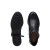 Clarks春款切尔西靴复古黑色粗跟女靴日常休闲短靴 克拉克系列 36 黑色