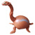 YMCMO动物变形蛋儿童玩具猛犸象长龙怪兽恐龙模型送蛋壳趣味礼物 犀牛+猛犸象变形蛋蛋壳