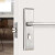 戎枳 门锁 室内门锁木门锁304不锈钢可调节房间门锁 RZ216