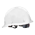 国标工地安全帽透气加厚建筑工程施工安全头帽领导圆头盔定做印字 圆盔不透气白色【抽拉式帽衬】