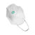 冠桦  KN90口罩 一次性口罩 折叠防尘防护口罩（带呼吸阀）8860V  白色 20只/盒