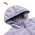 安踏（ANTA）连帽鸭绒羽绒服女2024冬季保暖轻薄运动外套休闲开衫上衣 紫烟色-3 XS/女155