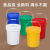 加厚食品级塑料桶圆桶带盖大口径化工密封腌咸菜塑料桶5L公斤25升 18L白色透气塑料桶