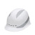 百舸 ABS安全帽 领导防砸劳保头盔 四面透气反光款 白色 BG-TB-0939
