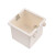 赞璐桐（ZANLUTONG）PVC86型冲孔底盒拼装盒装修暗盒预埋底盒接线 86*120冲孔方盒(160个/箱)