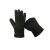 钧毅 SB091 黑绒布手套 精品保暖绒布手套防水防寒耐磨劳保搬运骑车手套加厚 （1双）