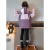 迪士尼（Disney）女童冬装加绒加厚风衣外套韩版连帽中大童时髦保暖冲锋儿童装潮衣 图片色 130码 建议身高125厘米左右
