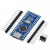 nanoV3.0开发板ATMEGA328P改进版无焊板单片机模块 蓝色 Mini USB口328P