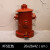 美式工业风复古垃圾桶LOFT脚踏消防栓纸篓创意酒吧装饰品摆件 中号红色