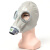 HKFZ面具全面罩工业化工气体喷漆农药消防有机蒸汽全密封 皮脸面具7号小铁滤毒罐