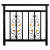 北京铝艺围栏铝合金护栏铁艺别墅庭院栏杆小院小区露台花园围栏 来图定制
