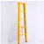 电工专用玻璃钢绝缘梯关节梯合梯人字梯电力检修专用绝缘梯子直销 5米升降梯
