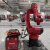 焊接机器人 冲压搬运码垛喷涂六轴工业机器人机械臂 红色