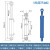 双向液压油缸5T吨小微型手电动一体泵站伸缩63缸径液压缸大全 缸径63外径73杆径35行程1400