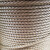 安达通 油性钢丝绳 6*37起重钢丝绳软绳吊装拖车用钢丝绳 直径28mm（每米价格） 