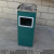 国家电网垃圾桶营业大厅绿色收纳桶国网绿银行供电所烟灰筒 正方形空白 默认