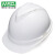 梅思安免费印字 梅思安国标防砸ABS安全帽工地施工领导建筑工程MSA头盔透气男定制LOGO 白色-豪华型ABS超爱戴