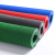 普力捷 防滑垫门垫PVC塑料防水镂空网格 防滑地垫 灰色4.5mm厚0.9米宽15米/卷