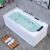 九牧 JOMOO家用独立式亚克力双裙边浴缸小户型浴盆1.0-1.8米 浴缸+冲浪按摩+恒温加热配置 2m