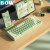 B.O.W 航世 热插拔双模机械键盘全键无冲 无线蓝牙办公游戏客制化键盘鼠标套装 双模机械键盘-白色（68键） 红轴