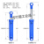 适用于定制沭露适用于定制5吨液压油缸90度侧油口小型双向升降三孔一线江苏发货配件大全 内径63 杆径35 行程800  侧油口