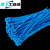 【彩色扎带】自锁式尼龙扎带大中小号塑料扣带固定捆扎带绑束线带 宽2.5毫米2F长10厘米(100条 紫色 宽2.5毫米/长10厘米(100条)