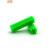 尖尾直通型绿色胶塞窗帘墙塞自攻螺丝实心入墙胶粒塑料膨胀管8mm 绿色 7*28（500个/包）