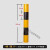 红白黄黑警示桩反光膜电线杆反光贴交通膜电力膜安全柱子 3黄2黑高度100cm长度5米