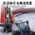 来禹 国标切割式污水泵380V抽粪泥浆排污泵小型水泵 7.5KW2寸热保护电缆线8米 