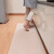 日本进口吸附式厨房防滑防水地垫客厅宝宝爬行垫卧室餐厅拼接地毯 绿色180cm 如图