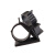 上柯 E1289 可调式配线固定座束线卡子理线夹器 束线范围12.6-15.4mm黑色